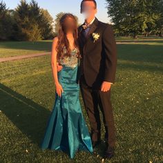 Beaded Strapless Prom Gown Worn One Time. (New Last Year) Custom Fit For Size 00. Will Fit Women 5'1" - 5'6" Depending On Heel Size. Peacock Blue, Prom Gown, One Time, Custom Fit, Prom Dresses, Prom, Womens Dresses, Dresses, Women Shopping