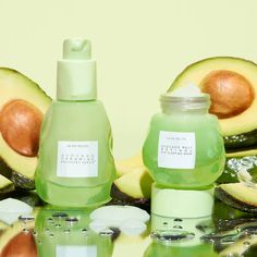 Avocado Ceramide Redness Relief Serum - Glow Recipe | Sephora Glow Recipe Products, The Glow Recipe, Glow Recipe Avocado, Lip Gloss Palette, Anti Redness, Skin Dryness, Rice Milk, Oil Free Moisturizers