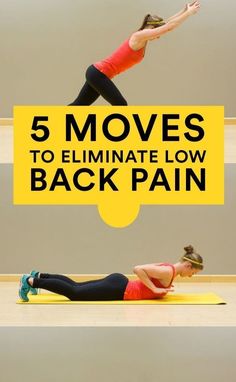 5 Steps to Eliminate Back Pain Relieve back pain Back Strengthening Exercises, Chronic Lower Back Pain, Neck And Back Pain, Relieve Back Pain, Strengthening Exercises, Back Pain Exercises, Back Exercises, Low Back Pain, Back Pain Relief