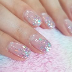 Irridescent Nails Pink, Nails Beach Design, Nail Art Tumblr, Nails Beach, Art Tumblr, Really Cute Nails, Beach Design, Cute Nail Art