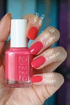 Resort Nails, Essie Nails, Essie Colors, Nice Nails, Nail Colours