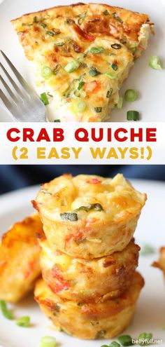 crab quiche and easy ways to make it