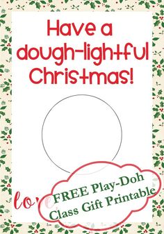 a christmas card with the words have a doughnutful christmas