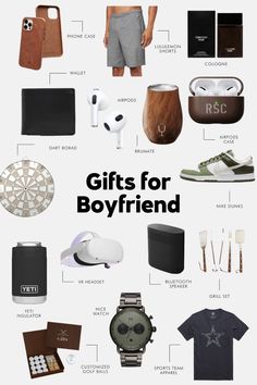 the gift guide for boyfriends