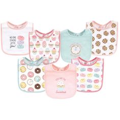 Cute Cotton Bib As Gift, Candy Baby Shower Theme, Baby's Clothes, Baby Shower Theme Ideas, Target Baby, Fashionable Baby, Baby Cleaning Products, Essentials Set, Sweet Cupcakes