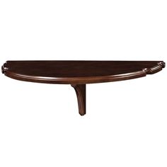 RAM Game Room RAM Furniture RAM Game Room - WALL PUB TABLE-CAPPUCCINO Half Round Table, Half Moon Table, Billiards Table, Demilune Table, Wall Mounted Bar, Pub Design, Backless Bar Stools, Gathering Place, Resting Place