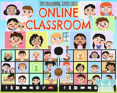 the front cover of an online classroom game