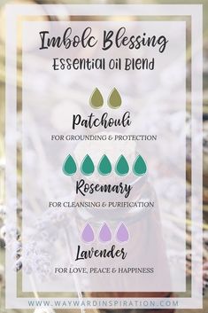 the label for lavender essential oil blend