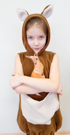 "CREATION TIME IS 6-7 WEEKS❗️Unfortunately, it's impossible to get it for Halloween. A kangaroo costume is made from fleece and consists of a sleeveless dress with a hoodie and tail. Can be useful in carnivals, children and adult activities, and parties! AgeHeight (inHeight (cm) 23692 33998 441104 543110 646116 748122 850128 953134 1055140 1157146 1260152 1362158 1465164 You can order only tail or ears headband, or only dress because all my items are made specifically for each customer, and ever Kanga Costume, Kangaroo Costume, Cat Costume Kids, Seussical Costumes, Adult Activities, Zebra Costume, Handmade Halloween Costumes, Great Costume Ideas, Cat Dressed Up