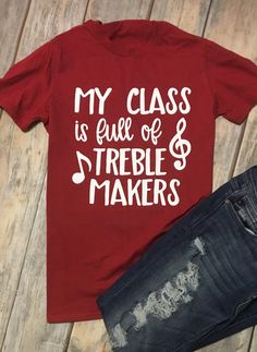 Band Teacher Gifts, Choir Teacher, Band Mom Shirts, Band Teacher, Choir Music, Music Appreciation, Music Teacher Gifts, Music Tees