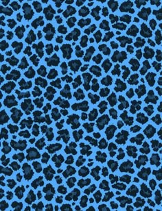 a blue and black animal print background