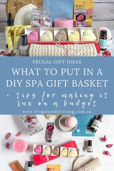 what to put in a diy spa gift basket tips for making it tax on a budget