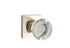 an image of a glass door knob