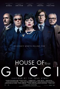 the movie poster for house of guccii starring actors from left to right,