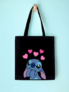 Diy Bag Painting, Tote Bag Diy Pattern, College Bags For Girls, Creative Tote Bag, Painted Canvas Bags, Tote Bag Business, Anime Tote Bag, Handpainted Tote Bags, Pretty Tote Bags