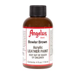 angelus acrylic leather paint - brown