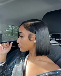 Cute Short Hair Styles, Pixies Haircut, Cute Short Hair, Silk Press Natural Hair, Quick Natural Hair Styles, Quick Weave Hairstyles, Pretty Braided Hairstyles, Dope Hairstyles, Silk Press