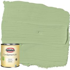 a green paint with the words golden on it