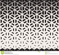 an abstract geometric pattern in black and white stock photo - image 349784