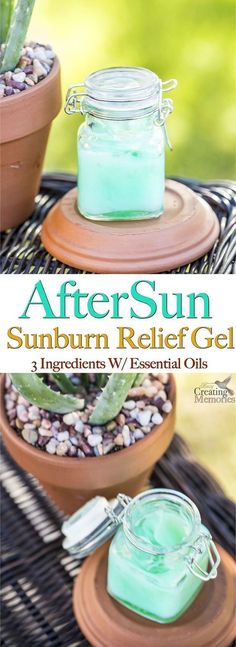 Sunburn Relief, Diy Shampoo, Summer Skincare, Image Skincare, Beauty Recipe, Diy Skin, Essential Oil Recipes