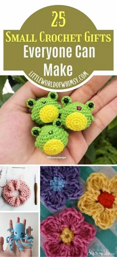 small crochet gifts for everyone can make