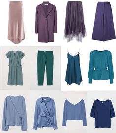 Soft Summer Fashion, Muted Summer, Summer Colours, Cool Summer Outfits