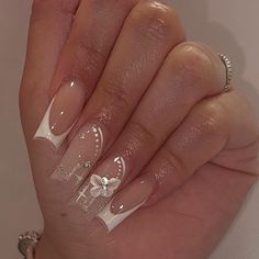 Manicure Tips, Fake Nail, Nail Art Hacks, False Nail, Square Nails, Long Acrylic Nails