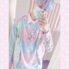 Kawaii Clothes Boy, Pastel Goth Boy, Fairy Kei Fashion, Pastel Punk, Kawaii Boy, Goth Outfit, Goth Boy