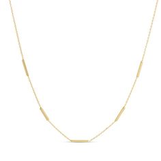 Bar stations add a contemporary look to this 14K yellow gold choker necklace for her. The necklace adjusts from 12 to 16 inches, and the cable chain fastens with a lobster clasp. Jewelry Station, Bar Station, Jewelry Advice, Necklace For Her, Kay Jewelers, Gold Choker Necklace, Gold Choker, Station Necklace, Accessories Jewelry Necklace