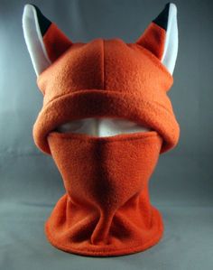 Fox Ninja, Custom Fitted Hats, Unique Hats, Fun Cute, Handmade Hat, Cute Cosplay, Trendy Baby, Winter Fun