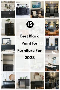 the best black paint for furniture for 2013