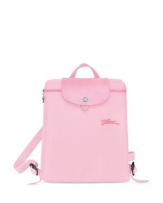 Longchamp Le Pliage Green, Longchamp Backpack, Long Champ, Xmas Wishlist, Dream Bag, Longchamp Bag, Medium Backpack, Bags Aesthetic, Pink Backpack