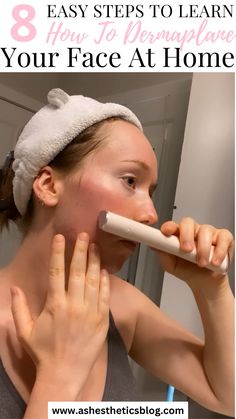 I thought dermaplaning was hard, but then I read this guide and learned how to dermaplane my face at home in just 8 steps! It was so easy and now I do it once a week for glowing smooth skin.