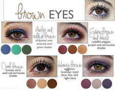 Eyeshadow Brown Eyes, Brown Eyes Pop, Hazel Eye Makeup, Makeup Color Wheel, Cute Eyeshadow Looks, Eyeshadow For Blue Eyes, Eyeshadow For Brown Eyes, Best Eyeshadow, Natural Make Up