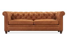 Lyon Sofa – Poly & Bark Poly And Bark, Leather Couches, Leather Sofa Couch, Chesterfield Sofas, Poly & Bark, Fabric Sectional, Leather Couch, Victorian House, Chesterfield Sofa