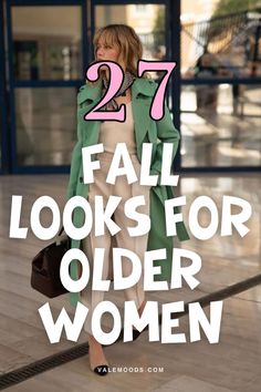 27 fall looks for older women Easy Fall Outfits 2024, Fashion Over 40 Fall 2024, Classy Evening Outfits For Women, Everyday Casual Outfits Autumn, Trendy Middle Aged Women Outfits, Over Sixty Fashion Outfits, Over 60 Fashion Classy Chic, Parisian Chic Older Women, 2024 Womens Fall Outfits