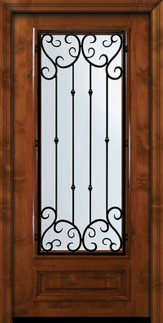 Buy (E08662WV) Exterior door made by GlassCraft starting at $1402.0000 online. Customize the door within available options to meet your requirements and get the adjusted price real time or add the door to Quote for more customization. This door is available in Single Door door systems and is made of Wood (Knotty Alder) species. This Rustic-Old World door is an excellent complement for your home. The estimated ship lead time is Slab Doors: 10 business days , Prehung: 2-3 weeks; Pre-finished:  add Alder Doors, Mahogany Door, Hacienda Homes, Slab Doors, Court Yard, Single Door Design, Iron Straps, Wood Exterior, Door Crafts