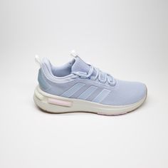 New With Box Size: 9.5 Regular Fit Lace Closure Textile Upper Cloudfoam Midsole Textile Lining Rubber Outsole If0041 Blue Synthetic Running Shoes With Ortholite Insole, Blue Low-top Sneakers With Ortholite Insole, Light Blue Cushioned Sneakers For Jogging, Blue Synthetic Sneakers For Athleisure, Blue Sneakers With Ortholite Insole For Jogging, Light Blue Running Shoes With Round Toe For Jogging, Light Blue Sneakers With Cushioned Footbed For Errands, Light Blue Running Shoes For Jogging With Round Toe, Light Blue Slip-on Synthetic Sneakers