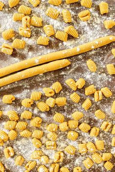 the pasta is ready to be cooked in the oven