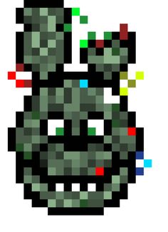 an image of a pixellated skull with different colors on it's face and eyes