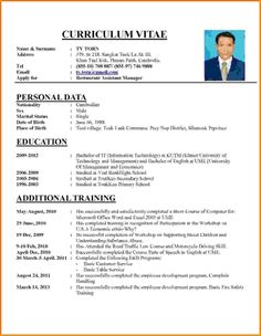 a professional resume with no work experience is shown in this file, it shows the format for