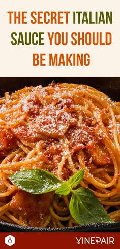 the secret italian sauce you should be making by winepair com - ebook cover