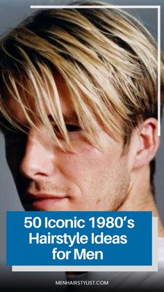 A man with white shirt and his 80's hair 80s Hairstyles Men, 80s Hairstyles, 80's Hairstyle, 1980s Hair, Black Roots, Hairstyle For Men, 80s Hair, Cool Hairstyles For Men, Blonde Hair Looks