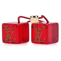 Authentic Vintage Louis Vuitton Red Lucite Jumbo Hair Cube With Rhinestone Logo. -Missing A Few Stones. Lv Logo, Louis Vuitton Red, Louis Vuitton Accessories, Vintage Louis Vuitton, Hair Tie, Hair Ties, Louis Vuitton, Hair Accessories, Women Accessories