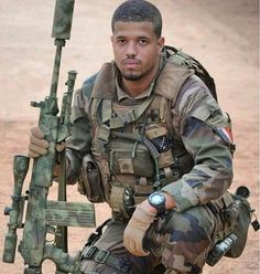 French Special Forces operator with a Galatz French Foreign Legion Uniforms, French Foreign Legion Training, Special Forces Operator, Hell Angels, Michael Hudson, Delta Green, Usa Military, Foreign Legion