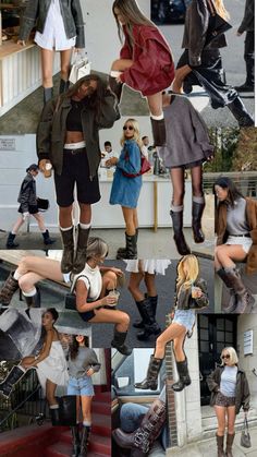 Biker boots, autumn style, boots outfits, sable boots, chunky boots Autumn Instagram Feed, Casual Feminine Outfits, Biker Boots Outfit, Red Boots Outfit, Outfit Ideas With Boots, Cold Outfit, Winter Boots Outfits, Grey Leopard, Biker Outfit