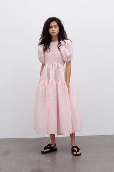 Dress Korea, Teen Dress, Cecilie Bahnsen, Strawberry Dress, Valentines Outfits, Spring Summer Dress, Fashion Mode