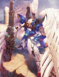 Gundam Wing Zero, Gundam Wing Endless Waltz, Wing Zero, Mobile Suit Gundam Wing, Zero Wallpaper, Anime Mobile