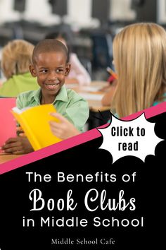 the benefits of book clubs in middle school