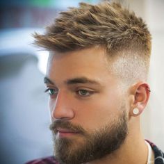 Taper Fade Short Hair, High Taper, Fade Haircuts For Men, High Fade Haircut, Brown Hair Men, Men's Short Hair, Faded Hair